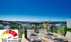 Outdoor dining - Al-1312 Estepona - Apartment - Alcazaba Lagoon (Casares)