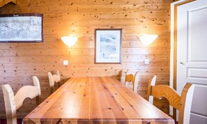 Dining - Apartment in Plagne Villages by Ski Slopes (La Plagne-Tarentaise)