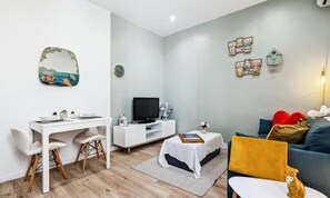 Living area - Apartment in Antibes Near Gravette Beach (Antibes)