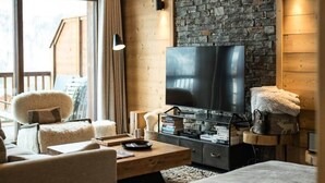 Living area - Apartment in Village With Ski Lift Access (Saint-Sorlin-d'Arves)