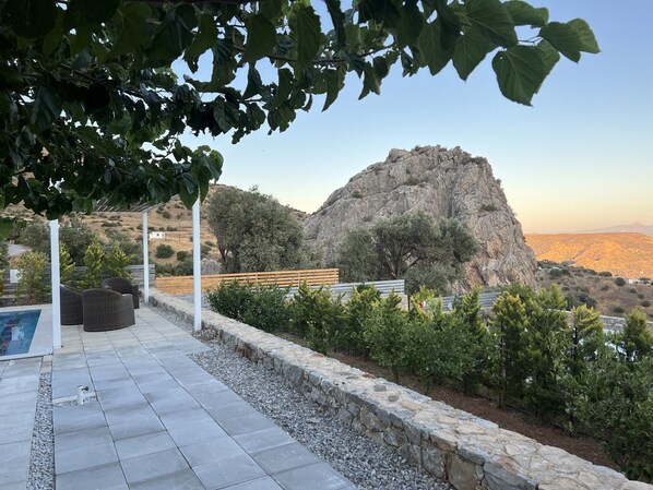 Villa | Exterior - Villa in Agia Galini With Private Pool (Agios Vasileios)