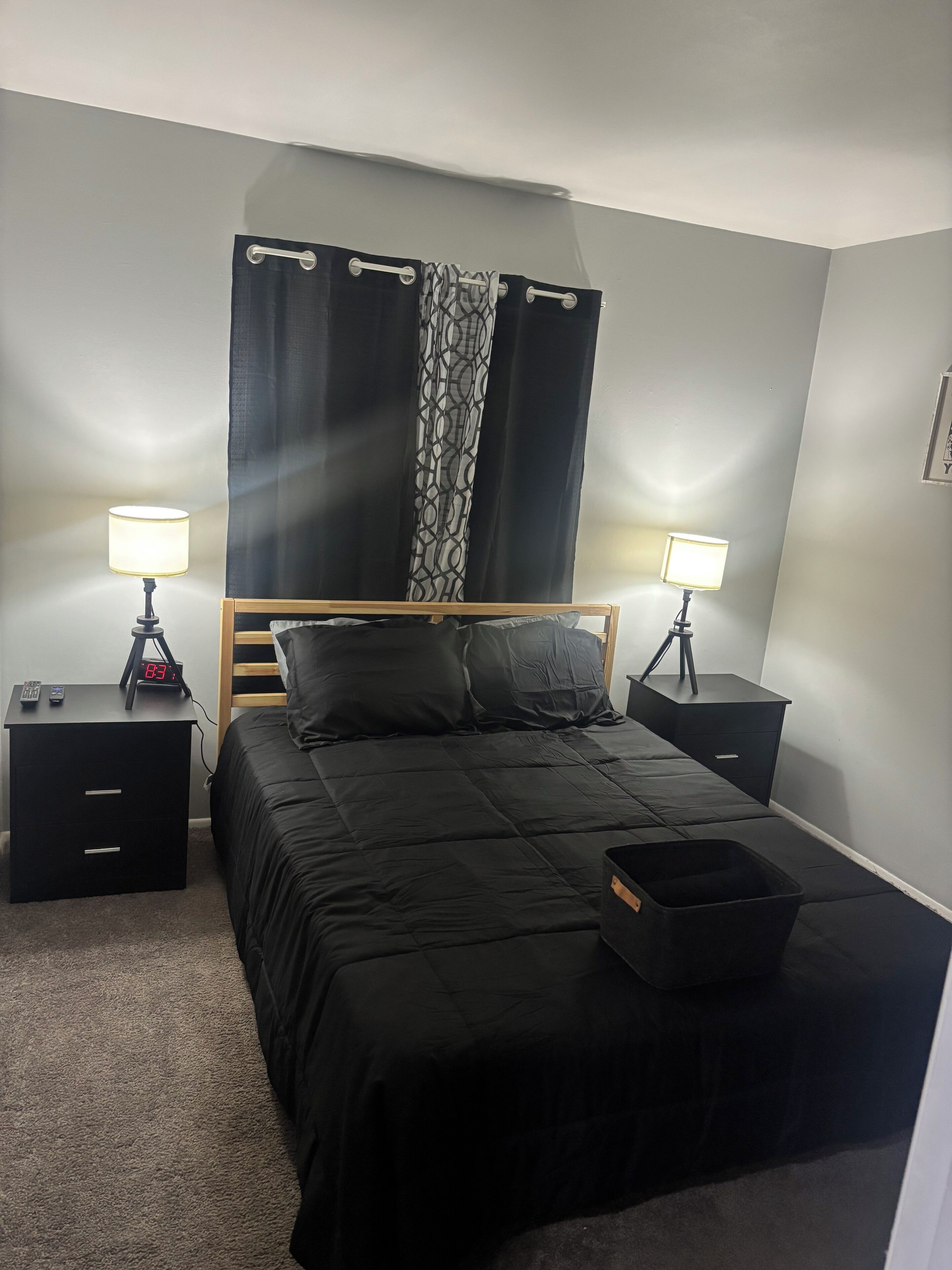 Bügeleisen/Bügelbrett, WLAN, Bettwäsche