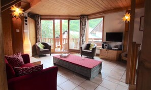 Living area - Chalet in Valloire Near Ski Gondolas (Valloire)