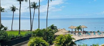 Royal Kahana Resort Unit 218 - Oceanview Studio near Beach, Pool. A/C