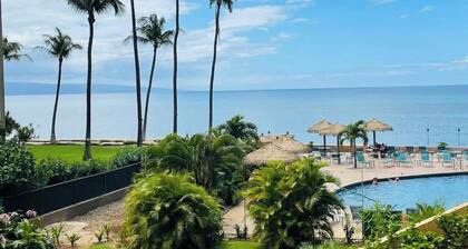 Royal Kahana Resort Unit 218 - Oceanview Studio near Beach, Pool. A/C