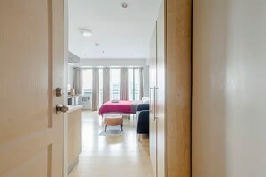 1 sovrum, strykjärn/strykbräda, gratis wi-fi och sängkläder