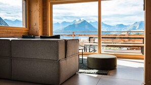 Living area - Apartment in Aiguilles D'arves With Sauna (Fontcouverte-la-Toussuire)