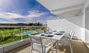 Outdoor dining - Apartment at La Cala Golf With Spa Access (Mijas)