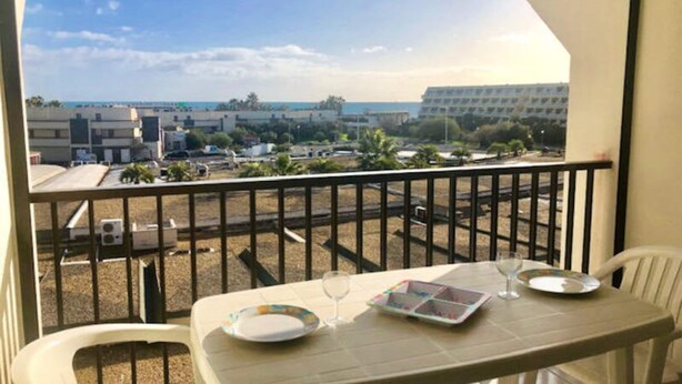 Outdoor dining - Studio for 2 People (Agde)