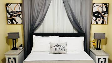 5 bedrooms, travel crib, free WiFi, bed sheets