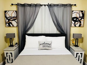 5 bedrooms, travel crib, free WiFi, bed sheets