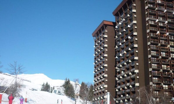 Exterior - Apartment in Zodiaque With Ski-in/ski-out (Villarembert)