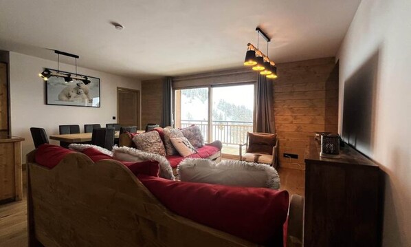 Living area - Residence LE Manaka C15 (La Plagne-Tarentaise)