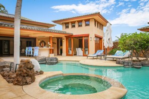 Outdoor pool, a heated pool - Maile Hale-Serenity Home (Waimea)