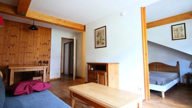 Unclassified image, 1 of 3, button - Dba413 - 1 Bedroom Apartment + Sleeping Alcove - Balcony - Sleeps 6 - 1800 Area (Puy-Saint-Vincent)