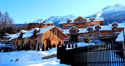 Chalet in Embrun With Lake Views & Spa