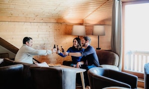 Interior - Chalet in Embrun With Lake Views & Spa (Les Orres)