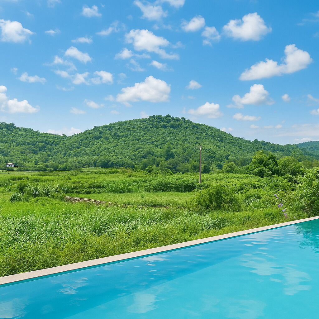 Fassade der Unterkunft