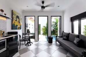 Living area - Villa Martini Beachside 5  (Canggu)