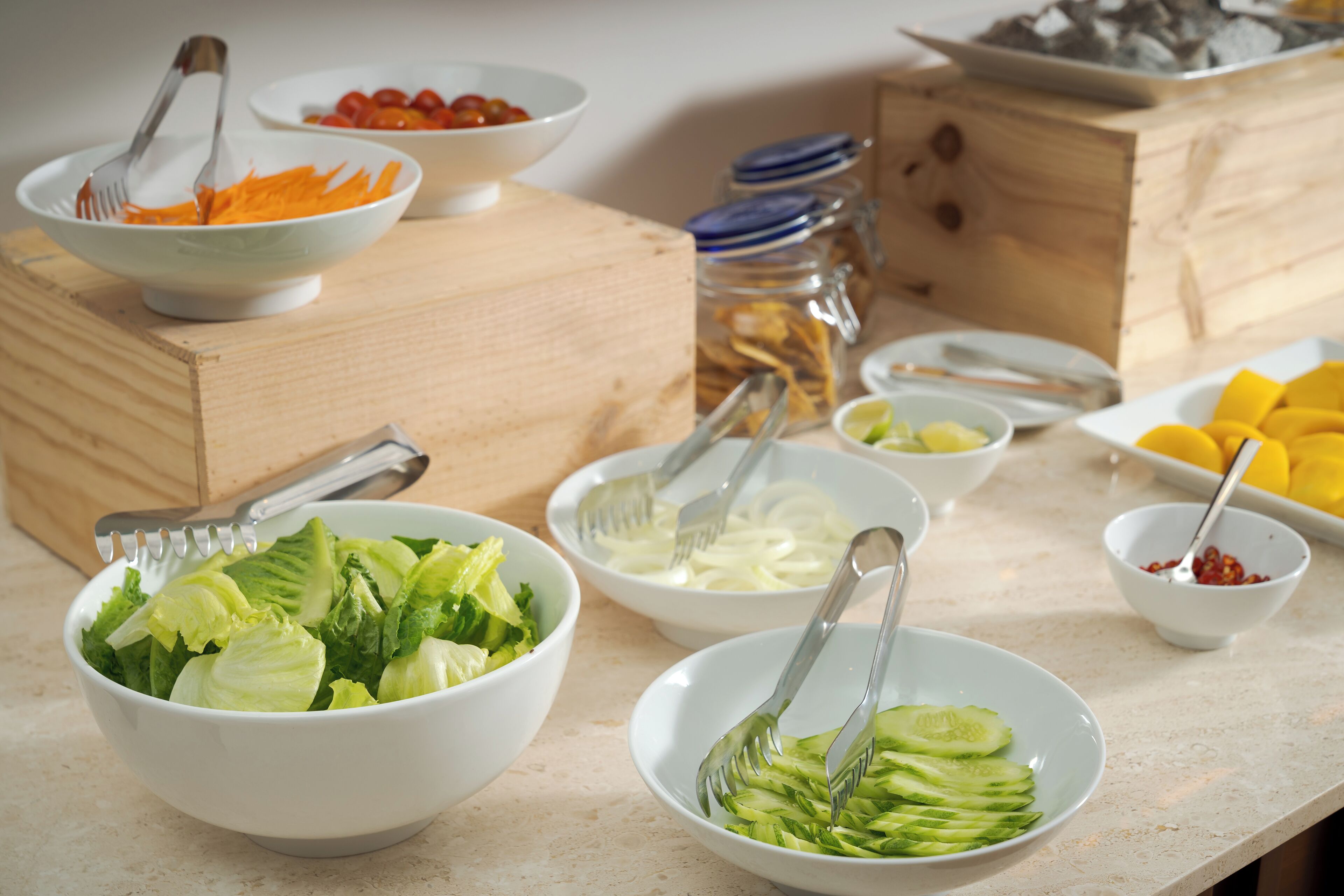 Petit déjeuner buffet servi tous les jours en supplément