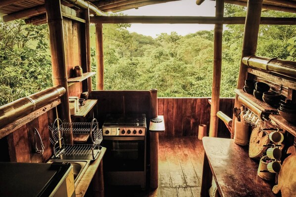 Loft, 1 Bedroom, Accessible, Balcony | Private kitchen