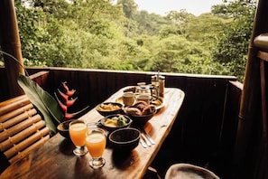 Loft, 1 Bedroom, Accessible, Balcony | Outdoor dining - Toucan Lodge Amazon Rainforest Retreat (Tarqui)