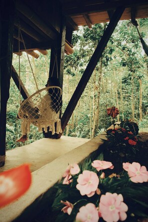 Loft, 1 chambre, accessible aux personnes à mobilité réduite, balcon | Jardin