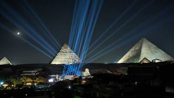 Front of property – evening/night