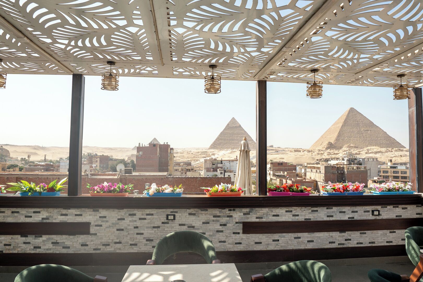 Terrasse sur le toit