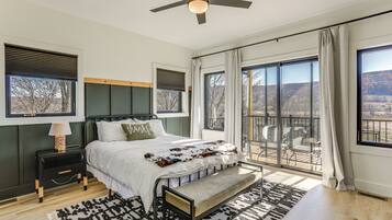 5 soverom, skrivebord, internettilgang og sengetøy