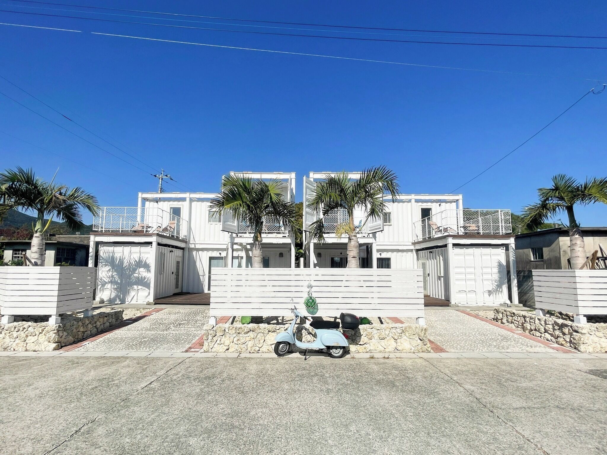 Enceinte de l’hébergement