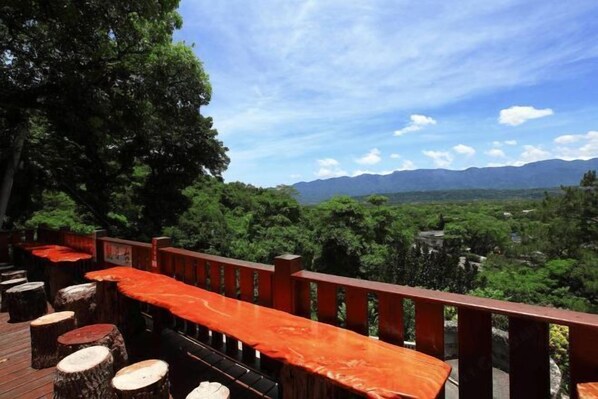 Vue depuis l’hébergement