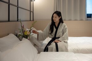 Business Single Twin | Schreibtisch, laptopgeeigneter Arbeitsplatz, kostenloses WLAN