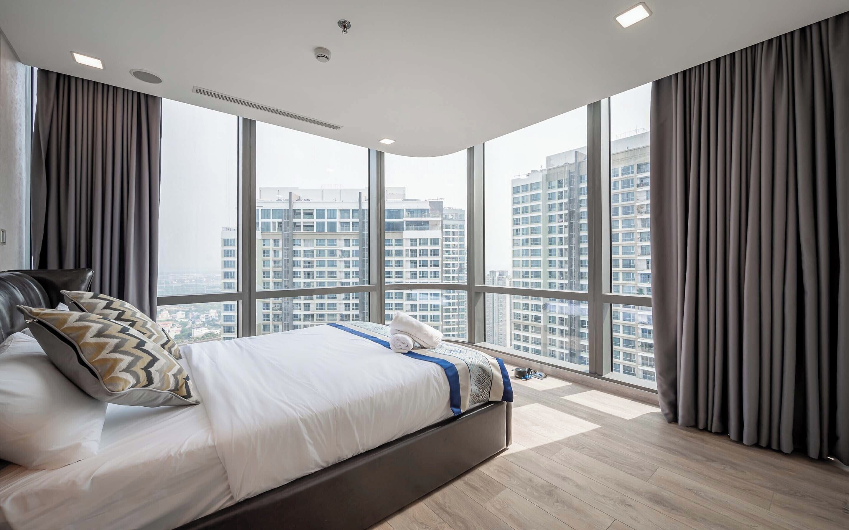 Premium Apartment, 3 Bedrooms, Balcony, City View | Hypo-allergenic bedding, minibar, individually decorated