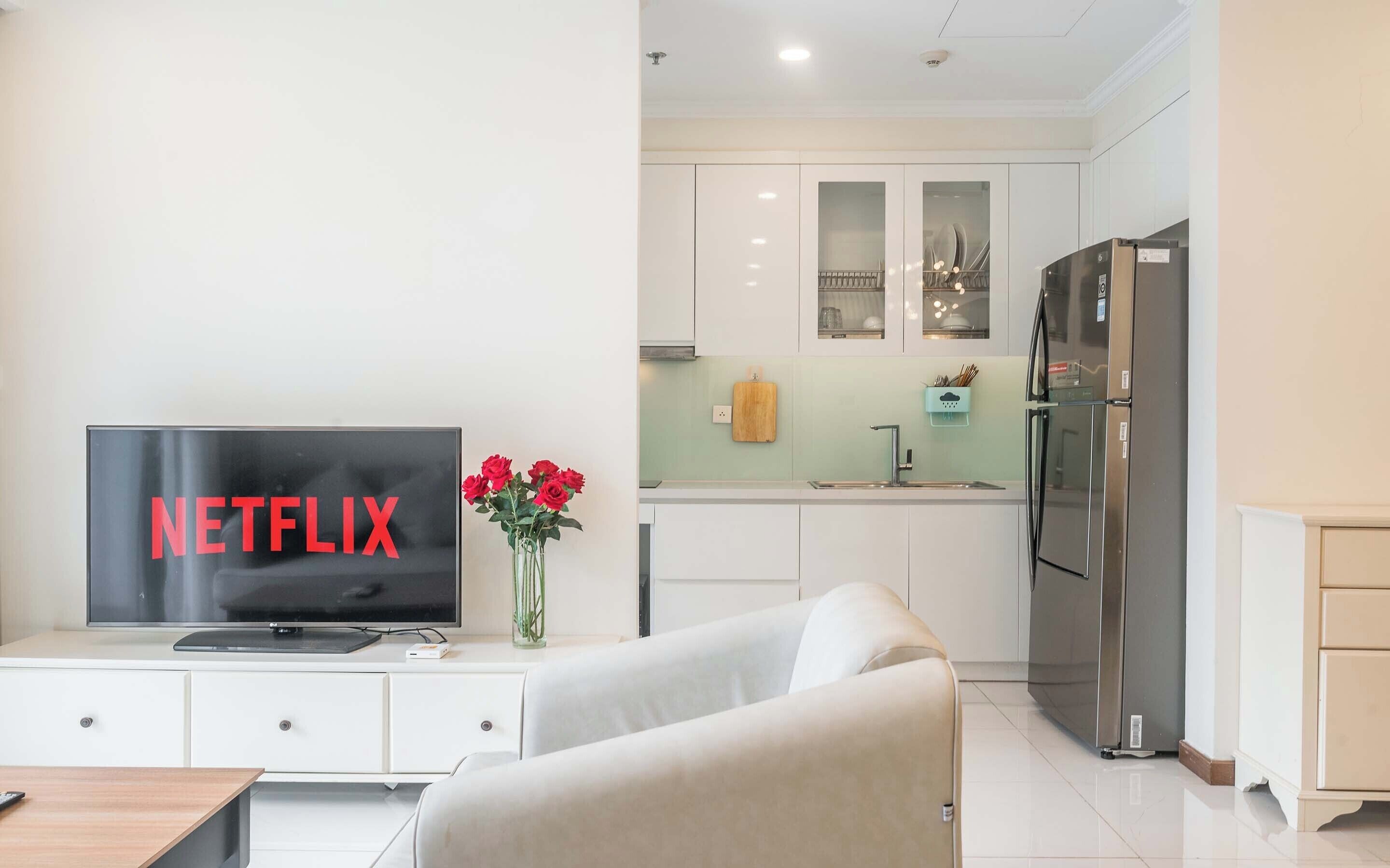 Premier Apartment, 3 Bedrooms, Balcony, City View | Hypo-allergenic bedding, minibar, individually decorated