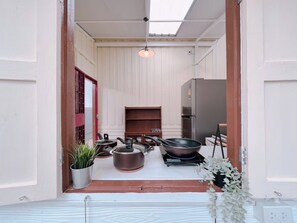 Kolmen hengen huone | Oleskelualue