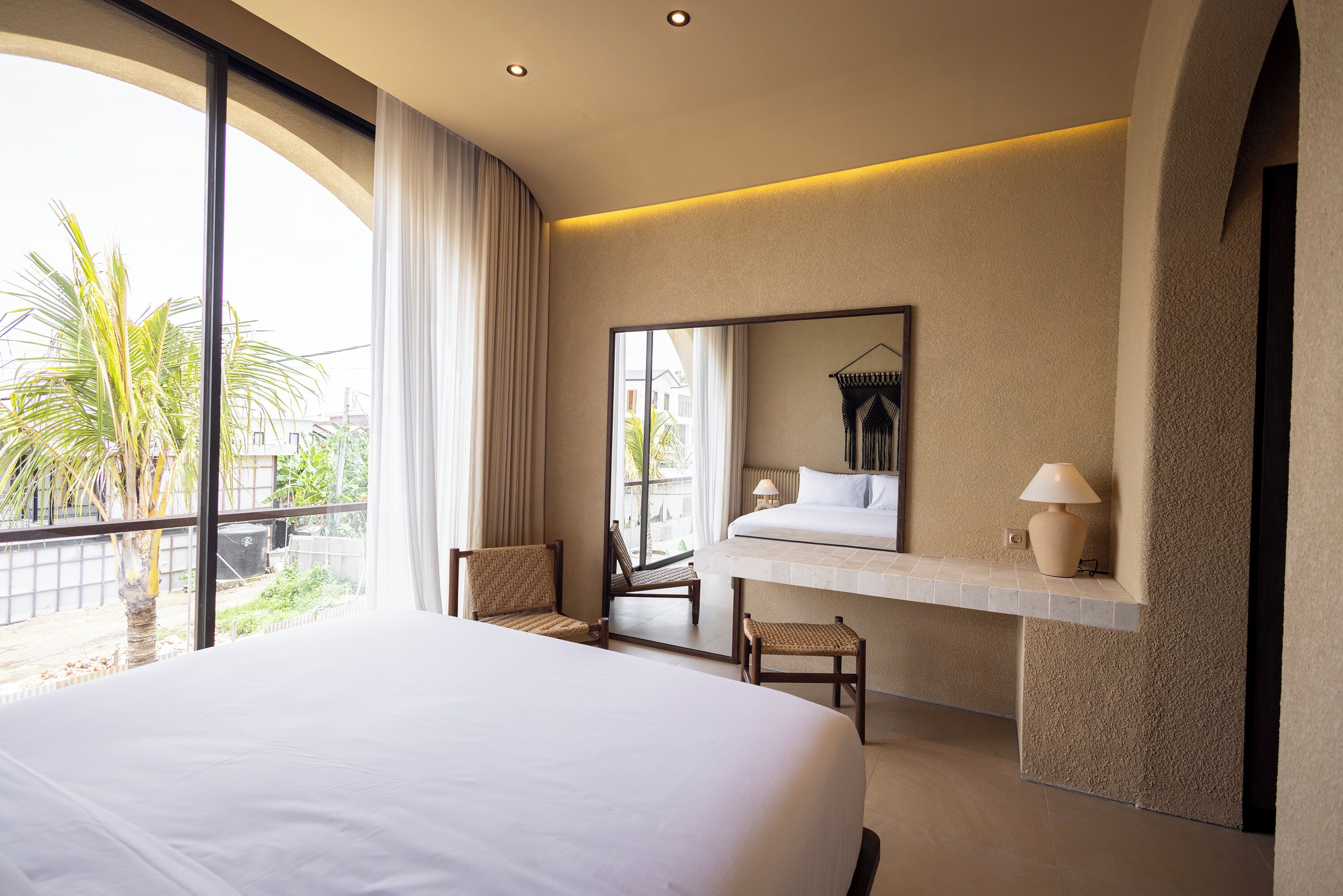 Villa Deluxe | Caja de seguridad en la habitación y escritorio 