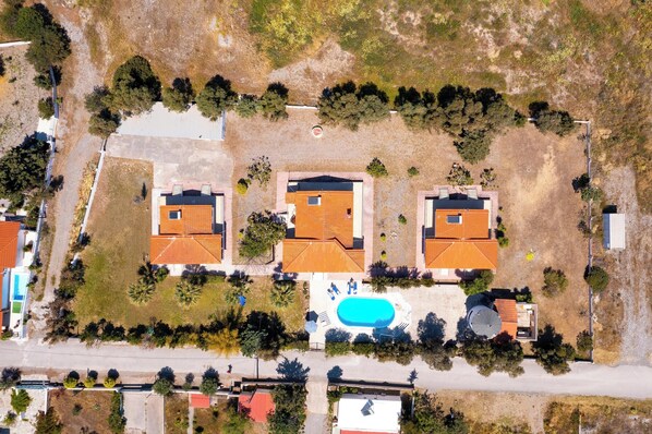 Façana frontal de l'allotjament