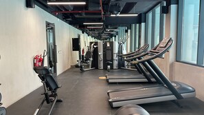 Gym - Maison Privee - Serene Studio Escape with Balcony in JVC (Dubai)
