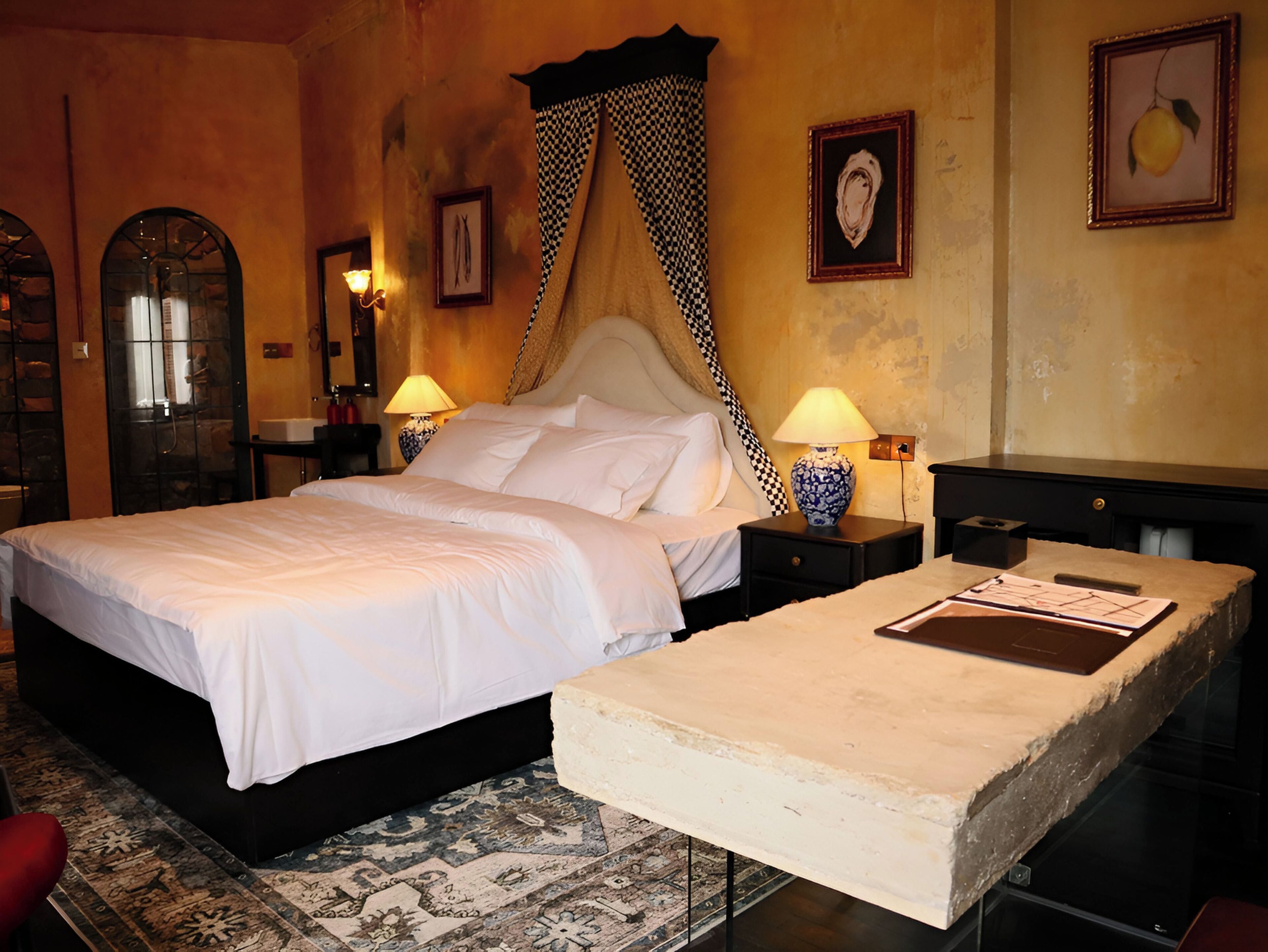 Studio Junior, quang cảnh thành phố | Bộ đồ giường cao cấp, nệm có lớp đệm bông 