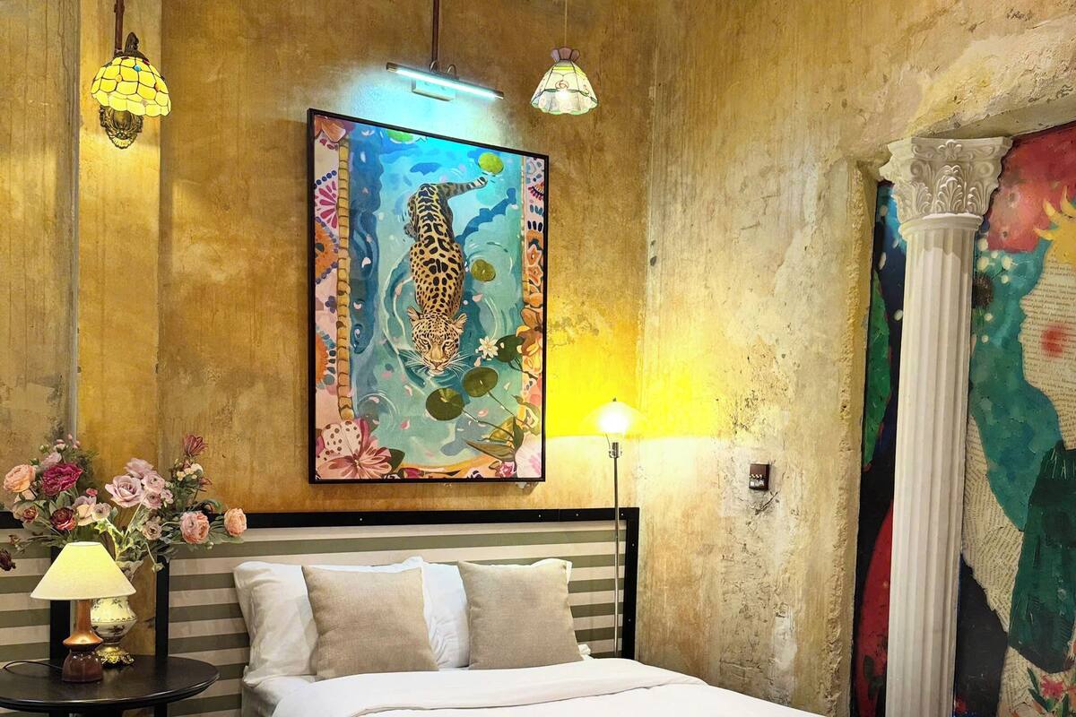 Family Suite, City View | Premium bedding, pillowtop beds, minibar (free items), desk