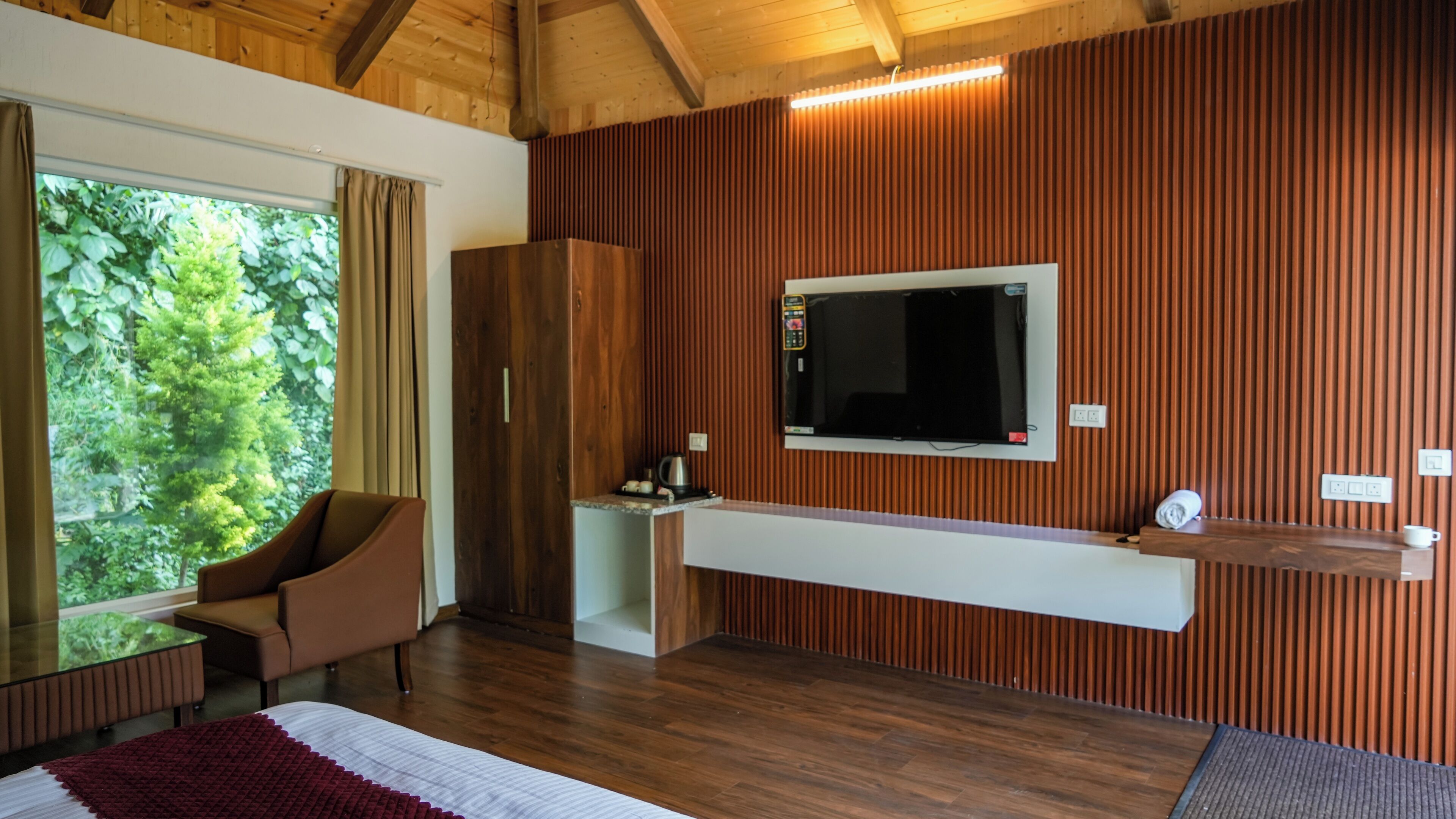 豪華雙人房, 花園景觀 | 書桌、筆電工作空間、免費無線上網