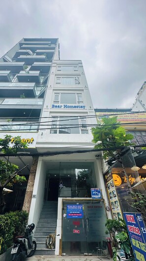 Fassade der Unterkunft