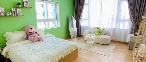 Deluxe Double Room, City View | Free WiFi, bed sheets