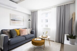 Superior Apartment, City View | View from room - New Stylish 1BR Apt. in Trendy Kallio (Helsinki)