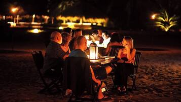 Udendørs spisemuligheder