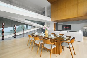 Villa, 3 habitaciones, vistas a la montaña | Comedor