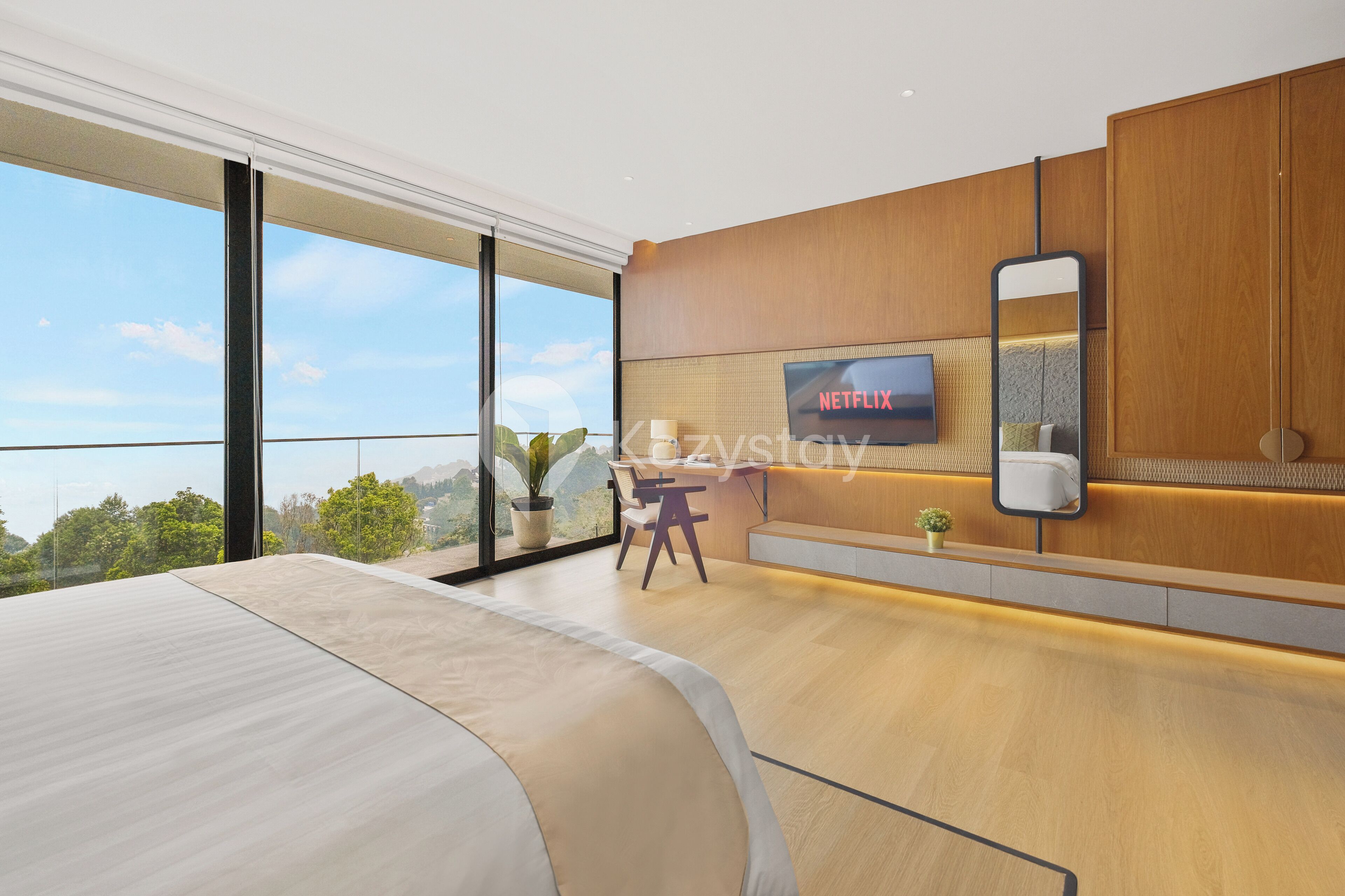 Villa, 3 chambres, vue montagne