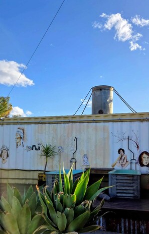 Shared Dormitory, 1 Bedroom, Smoking, Patio | Property grounds