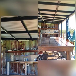 مكان نوم مشترك - غرفة نوم واحدة - للمدخنين - برواق | بار (في المنشاة)